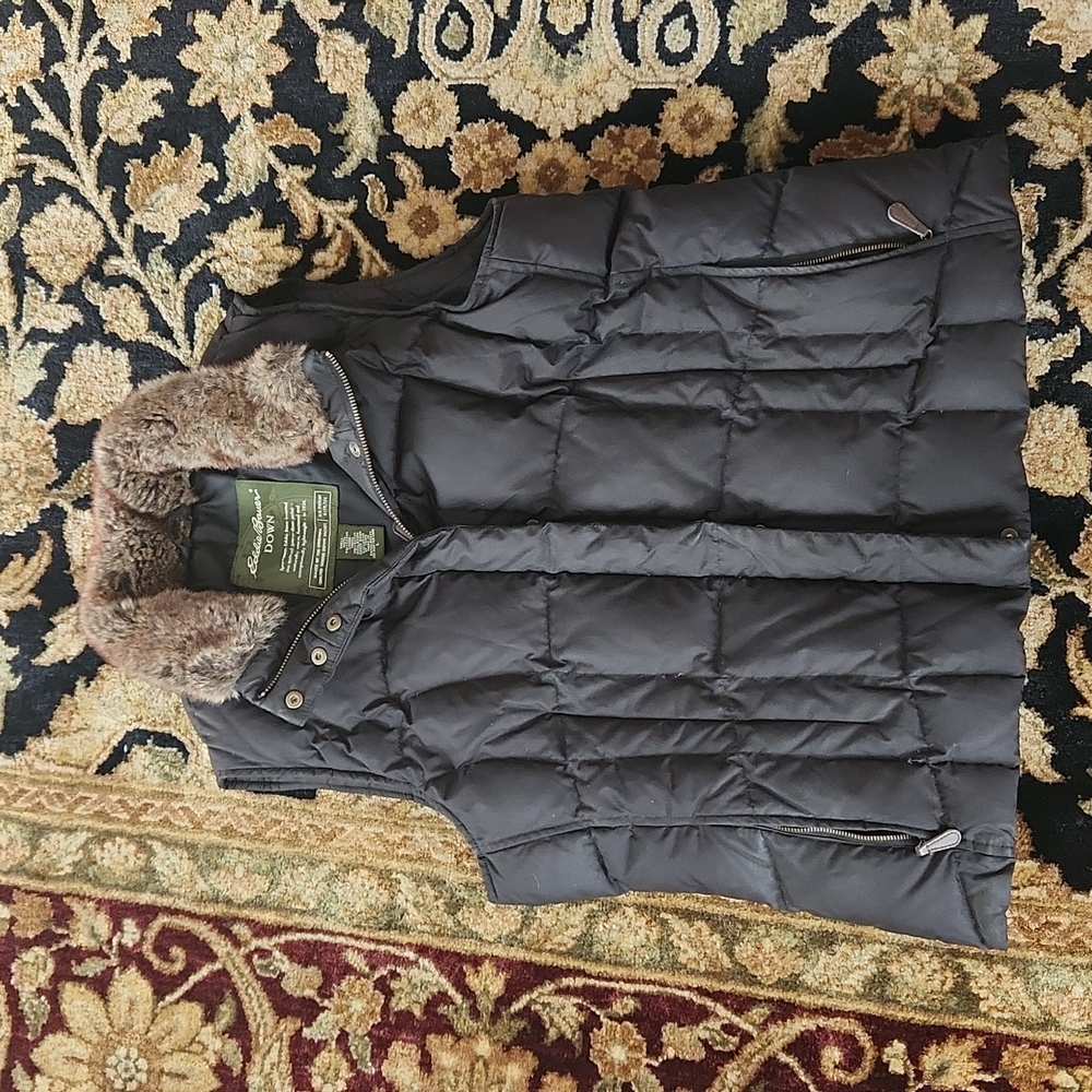 Eddie Bauer Goose Down Jacket Vest